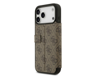 Guess Book 4G Metal Logo do iPhone 17 Pro Max brązowy - 1365519 - zdjęcie 5